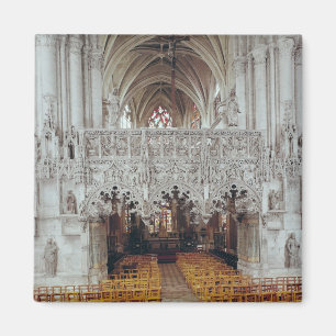 Imán El cubo y el interior de Eglise