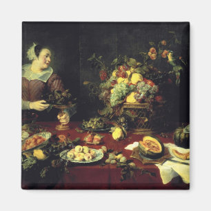 Imán El cuenco de fruta