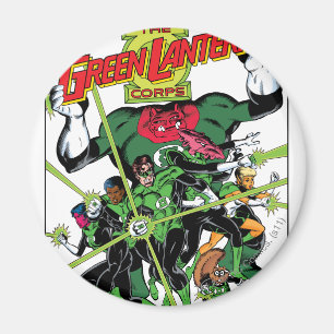 Imán El cuerpo verde de la linterna