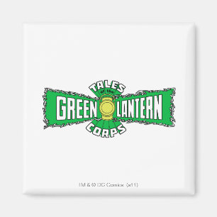 Imán El cuerpo verde de la linterna - logotipo verde