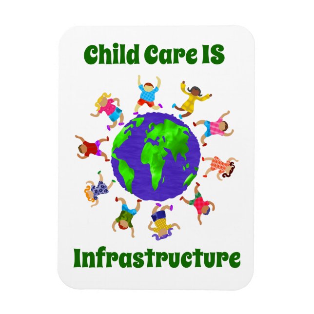 Imán El cuidado infantil ES infraestructura (Vertical)