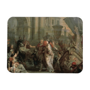 Imán El desembarque de Cleopatra en Tarsus (petróleo en