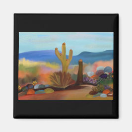 Imán El desierto pintado