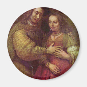 Imán El detalle judío de la novia (el par) de Rembrand