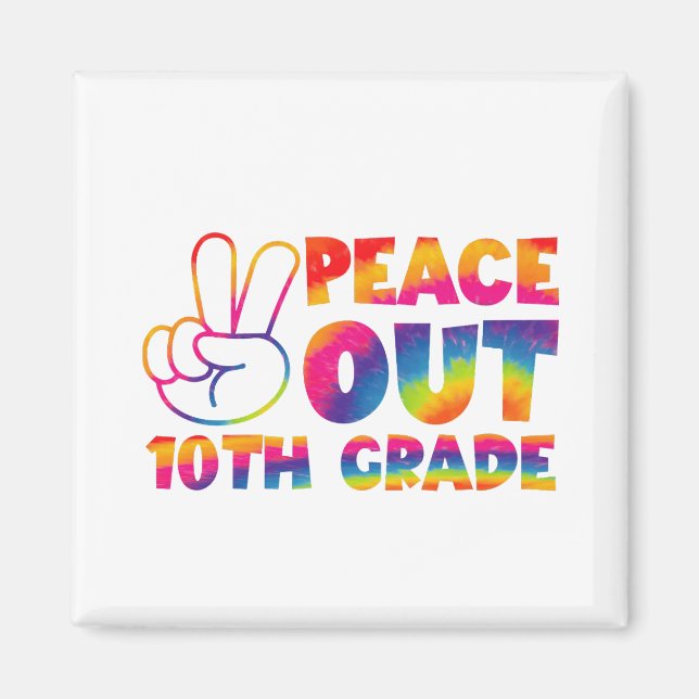 Imán El Día 10 de la Paz de 10° Grado (Frente)