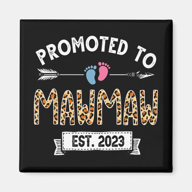 Imán El Día de la Madre Leopardo 2023 (Frente)