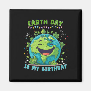 Imán El Día de la Tierra es mi cumpleaños Día de la Tie