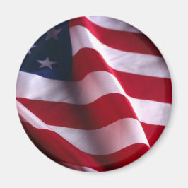 Imán El Día de los Veteranos Gracias, Bandera Patriótic