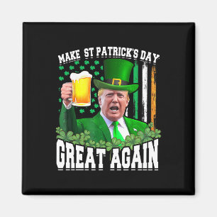 Imán El Día de San Patricio es genial otra vez, Trump