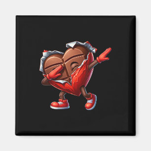 Imán El día de San Valentín Dabbing Heart Candy Humor g