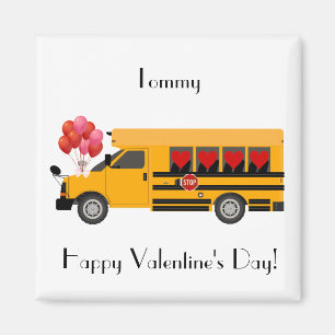 Imán El día de San Valentín de compañeros de clase Magn