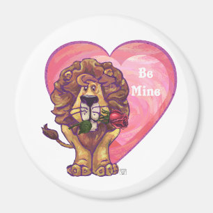 Imán El día de San Valentín de leones