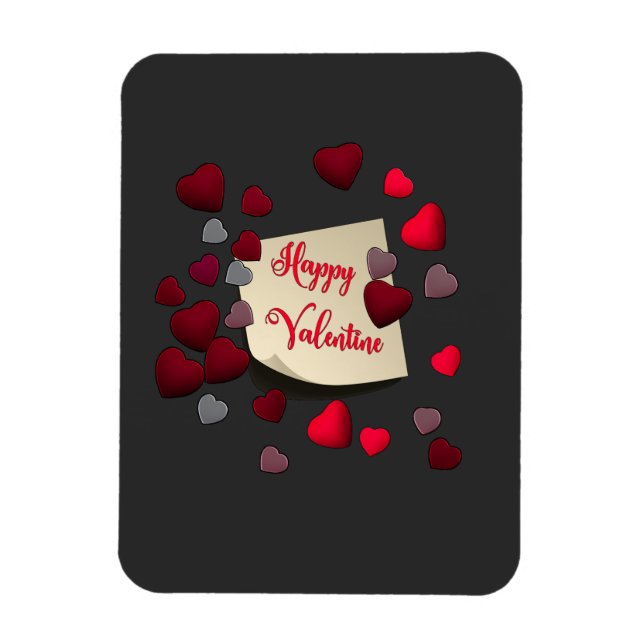 Imán El día de San Valentín Magnet (Vertical)
