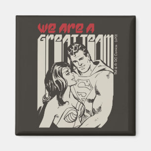 Imán El día de San Valentín Superman Somos Un Gran E