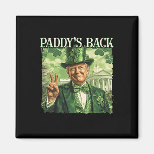 Imán El día de vuelta de Paddy fue el afortunado Trump 