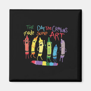 Imán El día en que los Crayones abandonan la decoración