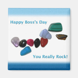 Imán El día feliz de Boss su realmente roca