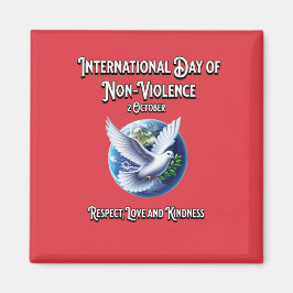 Imán El Día Internacional de la No Violencia. Respeto