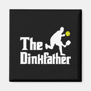 Imán El dinkfather - jugador divertido de pickleball pa