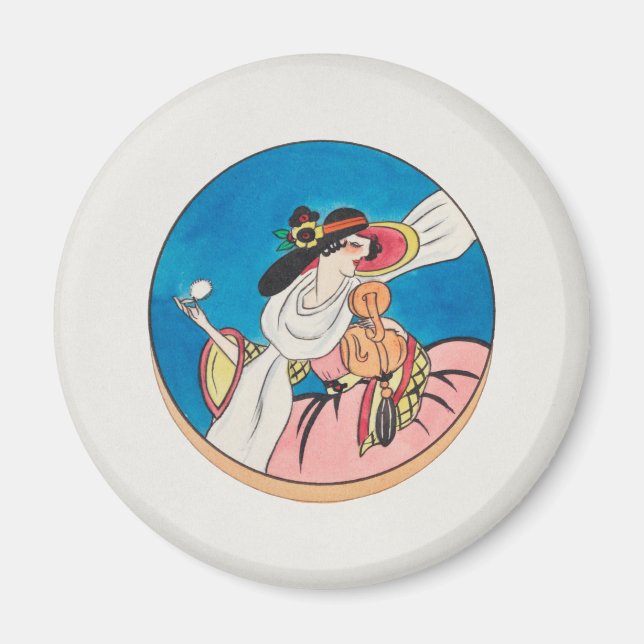 Imán El diseño para una fábrica de Noritake (Frente)