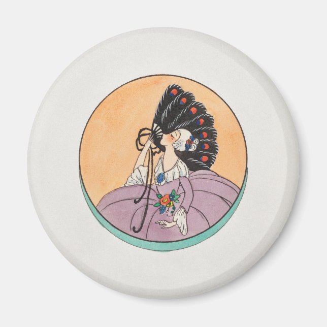 Imán El diseño para una fábrica de Noritake (Frente)