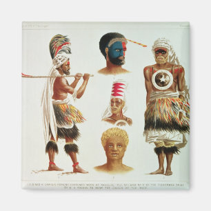 Imán El diverso baile viste gastado en Nakello, Fiji