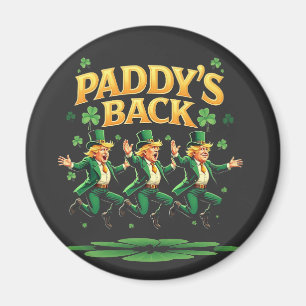 Imán El divertido día de San Patricio de Trump vuelve c