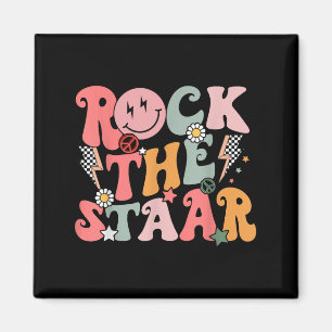 Imán El divertido Groovy Testing Day Rock The Staar Mot