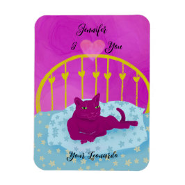 Imán El divertido Valentine personalizado que te doy el