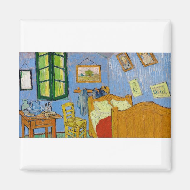 Imán El dormitorio de Vincent van Gogh (Frente)