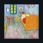 Imán El dormitorio, Van Gogh<br><div class="desc">Vincent Willem van Gogh (30 de marzo de 1853 a 29 de julio de 1890) fue un pintor holandés post-impresionista que figura entre las figuras más famosas e influyentes de la historia del arte occidental. En poco más de una década, creó cerca de 2.100 obras de arte, incluyendo cerca de...</div>