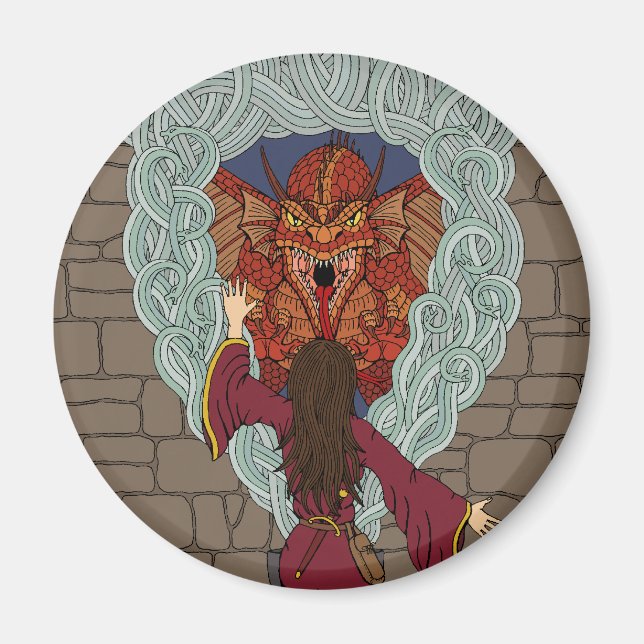 Imán El dragón (Frente)