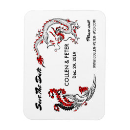 Imán El Dragón-Fénix De Asia Moderna Salva La Fecha