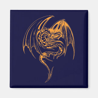 Imán El Dragón Wyvern Son Criaturas Míticas Fantasías