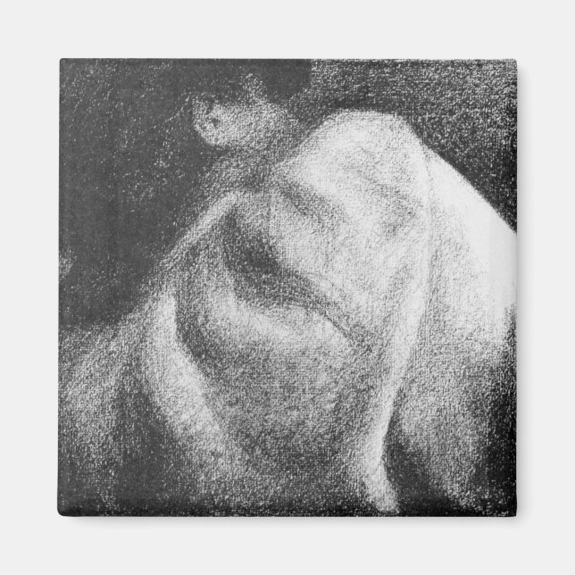 Imán El duerme de Georges Seurat (Frente)
