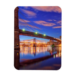Imán El East River, puente de Brooklyn, Manhattan