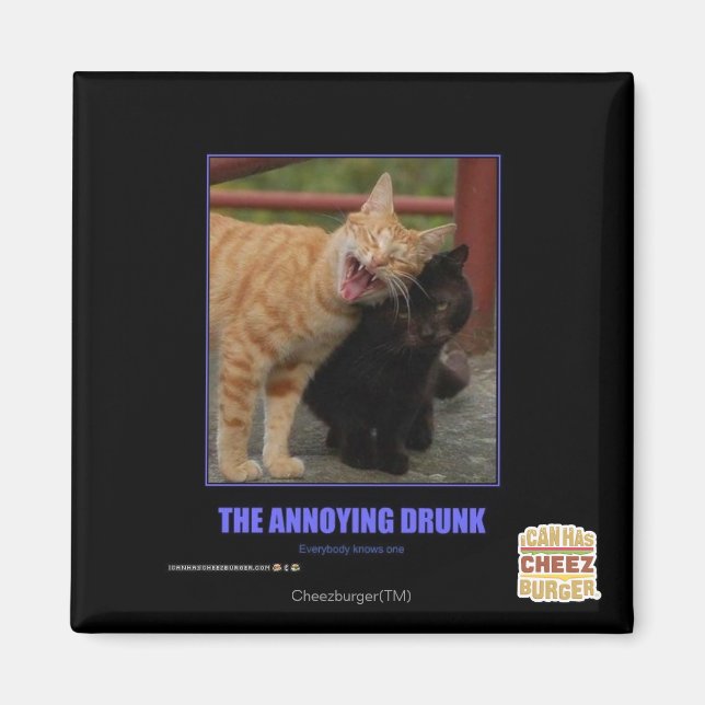 Imán El ebrio fastidioso (Frente)