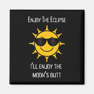 Imán El eclipse solar total que disfrutaré el trasero d