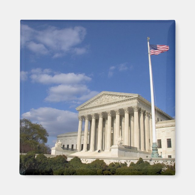 Imán El edificio de la Corte Suprema de los Estados Uni (Frente)