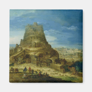 Imán El edificio de la Torre de Babel