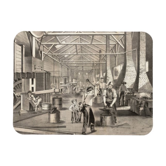 Imán El Edificio Interior De H.C. Redington & Company (Horizontal)