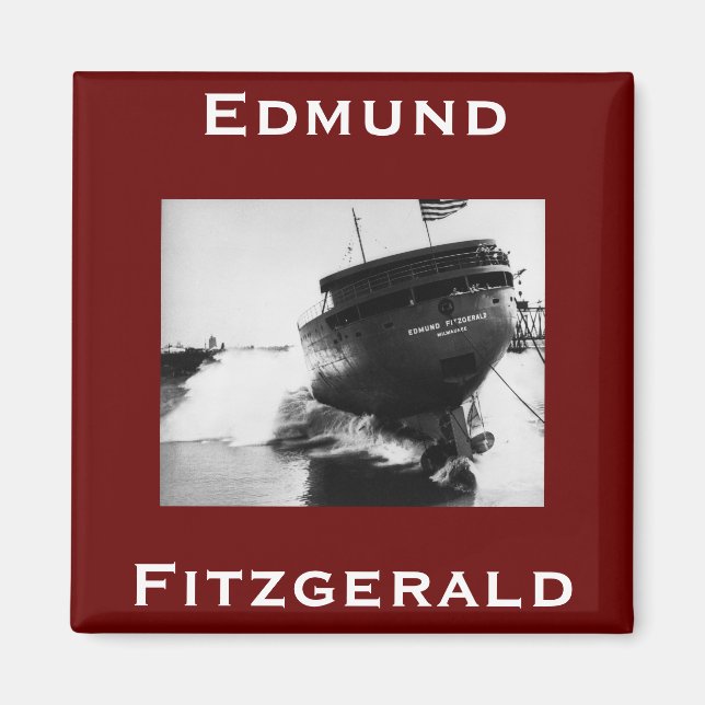 Imán El Edmund Fitzgerald (Frente)