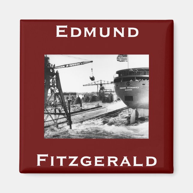 Imán El Edmund Fitzgerald (Frente)