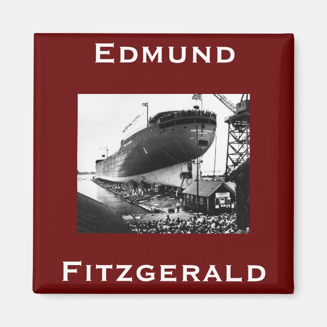 Imán El Edmund Fitzgerald (Frente)