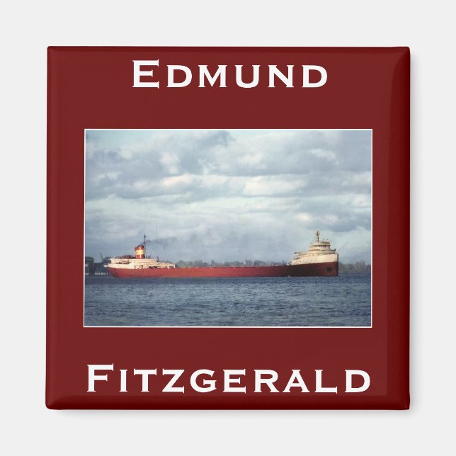 Imán El Edmund Fitzgerald (Frente)