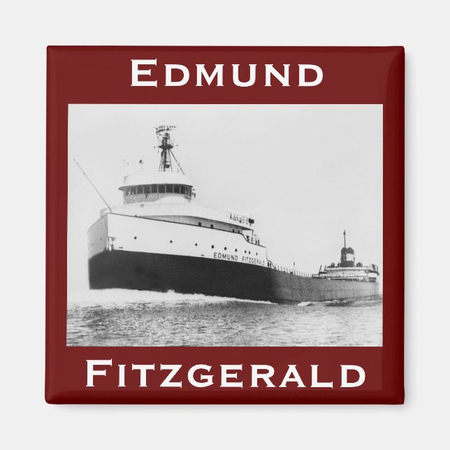 Imán El Edmund Fitzgerald (Frente)
