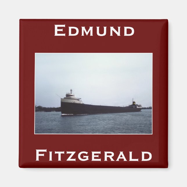 Imán El Edmund Fitzgerald (Frente)