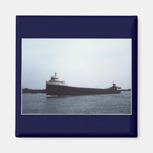 Imán El Edmund Fitzgerald al río St. Clair (Frente)