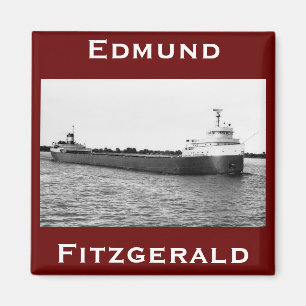 Imán El Edmund Fitzgerald en el río St. Clair
