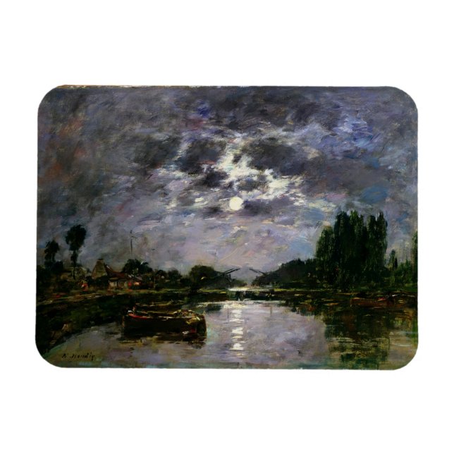 Imán El efecto de la luna, 1891 (aceite sobre lienzo) (Horizontal)